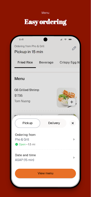 Pho & Grill Screenshot 2