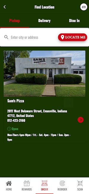 Sam's Pizzaria Screenshot 1