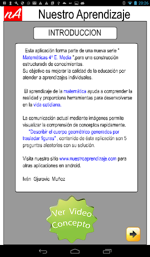 Cuerpos geométricos, generar Screenshot 1