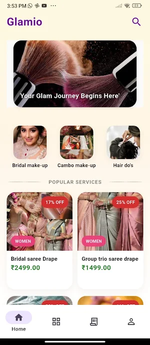 Glamio Screenshot 0
