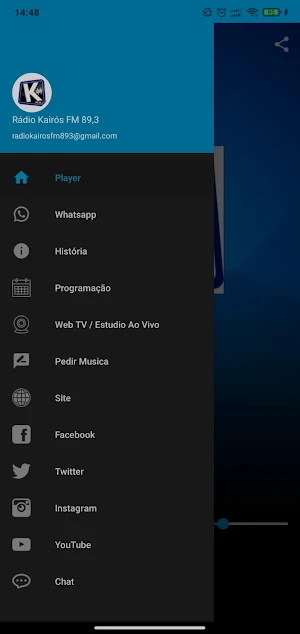 Rádio Kairós FM 89,3 Screenshot 1