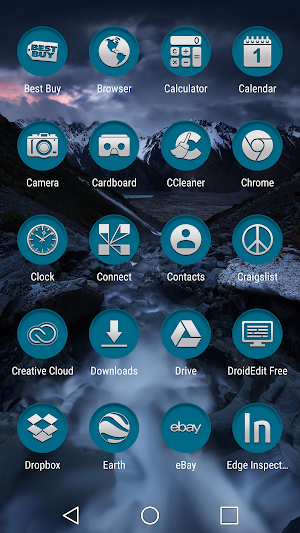 Based Turquoise Clean Screenshot 2