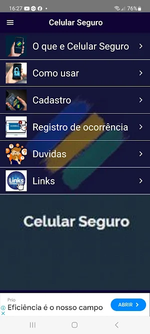 Celular Seguro BR Guia Screenshot 0