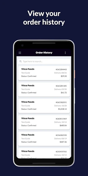 Vitco Foodservice Screenshot 2