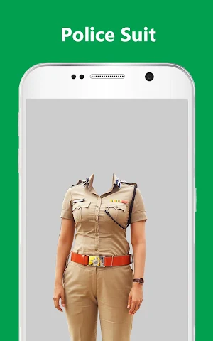 Women Police Suit Photo Editor Screenshot 0