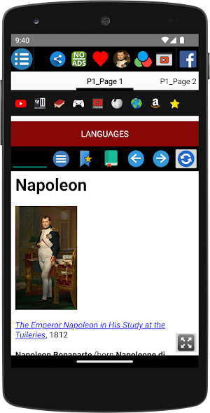 Napoleon Bonaparte - Biography Screenshot 1