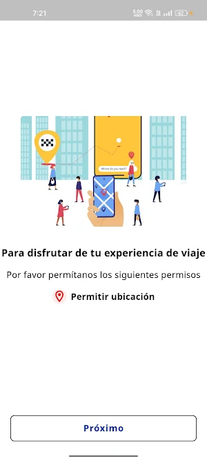 UniTaxi Melilla Screenshot 1