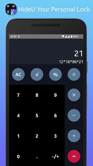 Calculator Lock HideU Gallery Screenshot 0