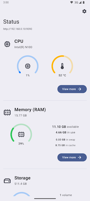 Server Status - Server monitor Screenshot 0