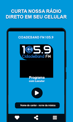 CidadeBand FM 105.9 Screenshot 1