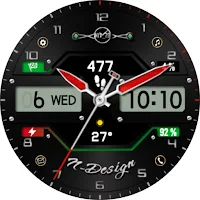NTV518 - Hybrid watch face