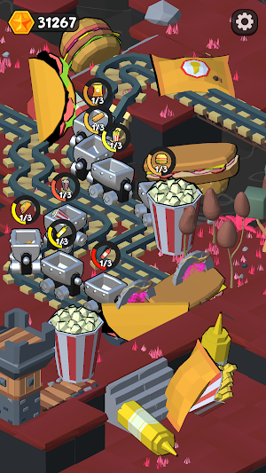 Food Train Sort Screenshot 2