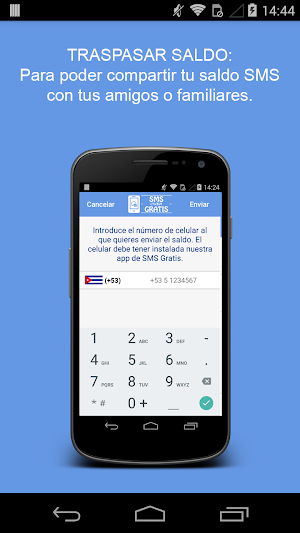 SMS gratis desde Cuba Screenshot 3