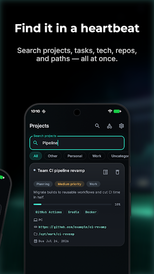 DevRoot: Project Tracker Screenshot 3