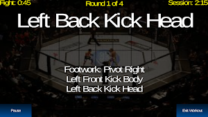 UFC Heavy Bag / Shadow Boxing Training Workouts Screenshot 2