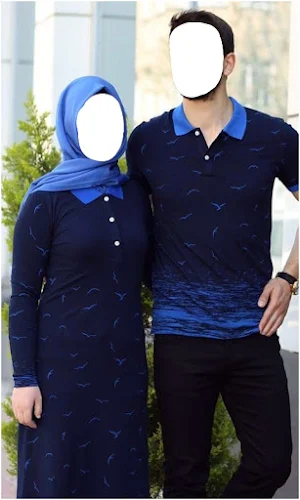 Hijab Muslim Couple Photo Suit Screenshot 3