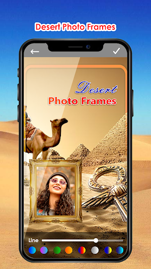 Desert Photo Editor & Frames Screenshot 0