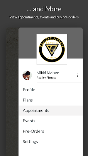 Reality Fitness Screenshot 3