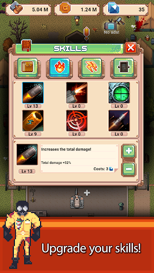 Idle Zombie Shelter: Build and Battle Screenshot 2