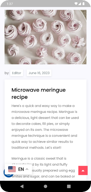 Microwave Recipes Screenshot 3