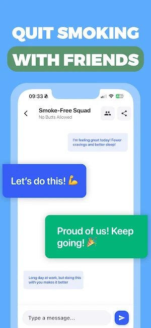 Stop Smoking Tracker: Tobaquit Screenshot 2