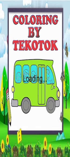 Little Bus Coloring Screenshot 0