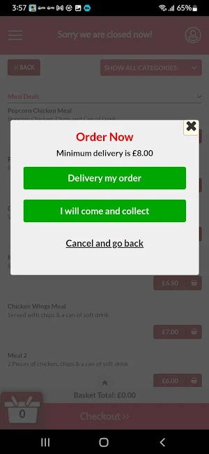 Highworth Pizzaria Screenshot 2