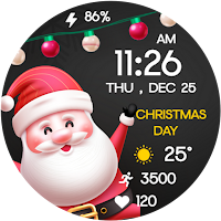 Xmas Weather Countdown Watch