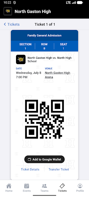 North Gaston High Athletics Screenshot 2