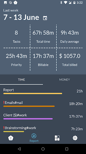 TIMEFLIP2:  Time&Task tracker Screenshot 1