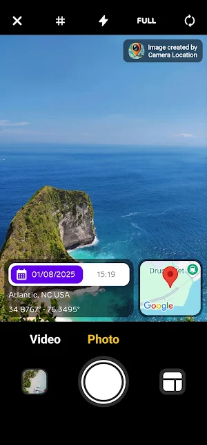 Timestamp Camera Location Screenshot 1