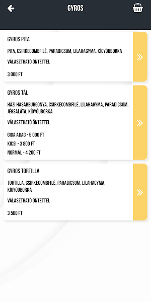 Szeva Ételbár Screenshot 1