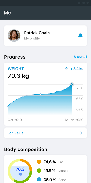 ProSport Healthcenter Screenshot 2