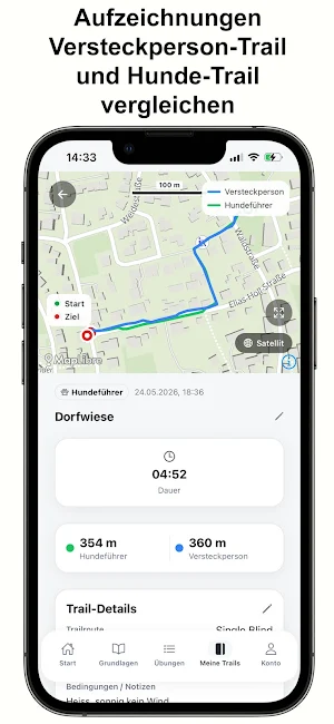 Mantrailing Spurinstinkt Screenshot 3