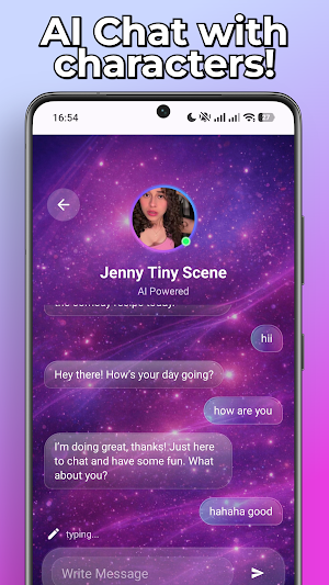 Jenny Hoyos Fake Call & Chat Screenshot 2