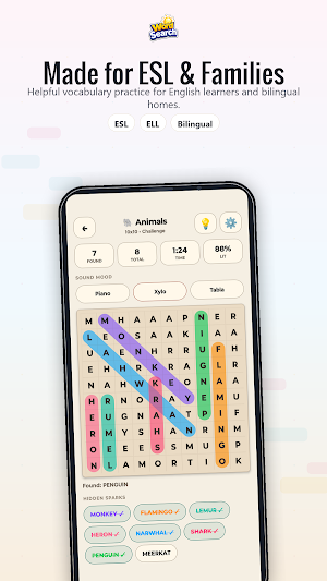 Word Search Game : WordBulb Screenshot 3