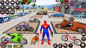 Speed Hero: Flying Spider Hero Screenshot 0