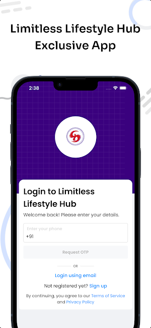 Limitless Lifestyle Hub Screenshot 1