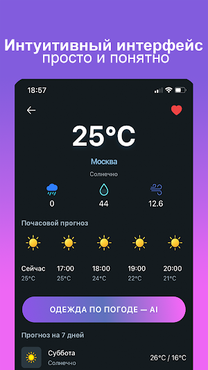 Умная погода Screenshot 0