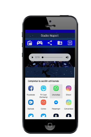 Radio Napoli Mejores Radios Screenshot 1