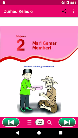 Alquran Hadist MI Kelas 6 Screenshot 2