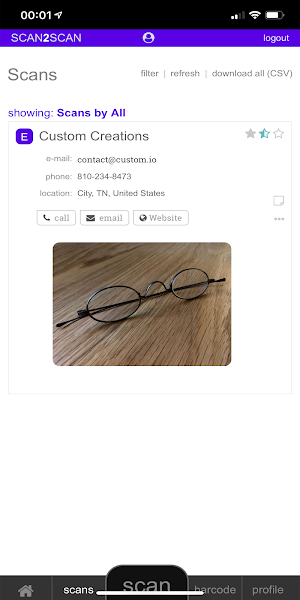 Scan2Scan Screenshot 2