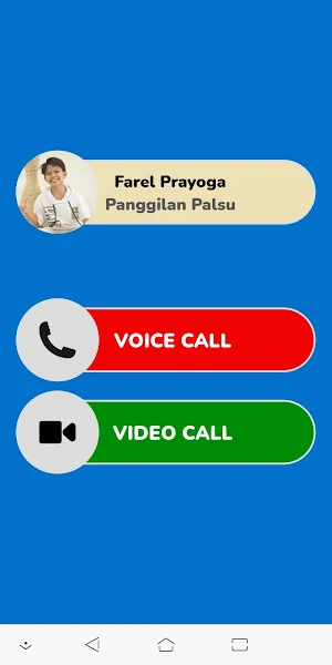 Panggilan Palsu Farel Prayoga Screenshot 0
