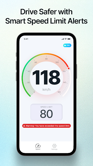 Big Speedometer Screenshot 2