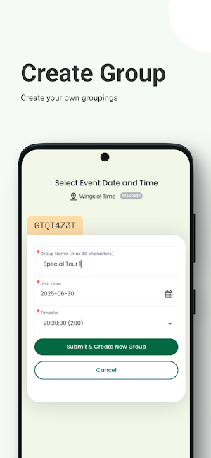 Group Check-In Screenshot 1