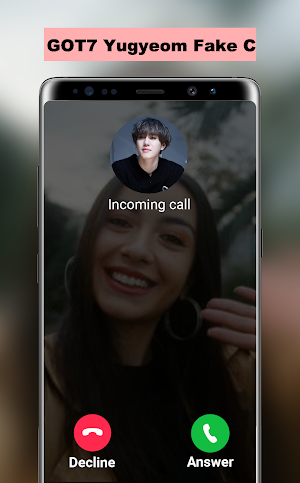 Yugyeom Fake Call Screenshot 0