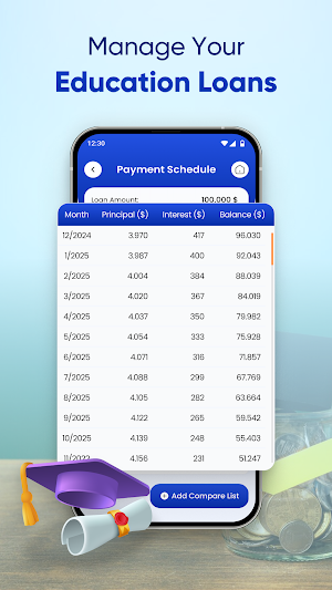 Loan EMI & Mortgage Calculator Screenshot 3