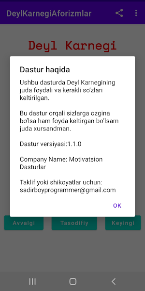 Deyl Karnegi Aforizmlari Screenshot 3