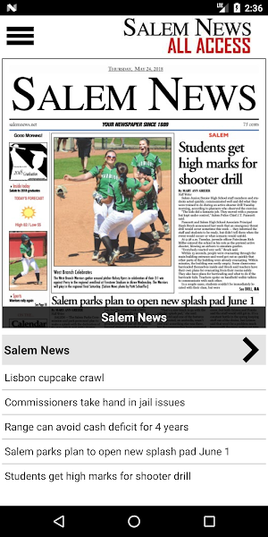 The Salem News All Access Screenshot 0