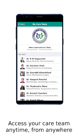 Metro International Clinic Screenshot 1